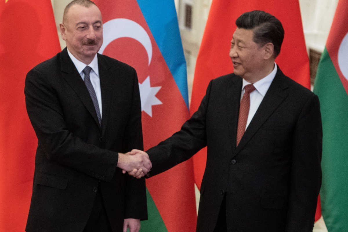 China working with Azerbaijan on belt and road transport route even as Baku restricts investment
