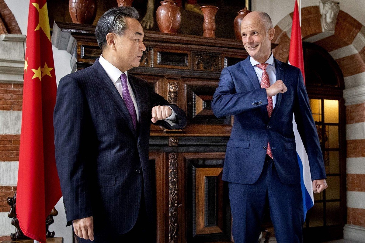 Dutch Foreign Minister Stef Blok raises Hong Kong and human rights concerns with Chinese counterpart Wang Yi