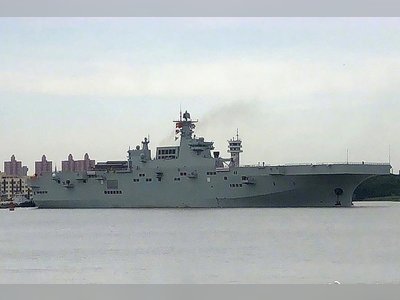 Chinese military’s first Type 075 amphibious assault ship begins sea trial