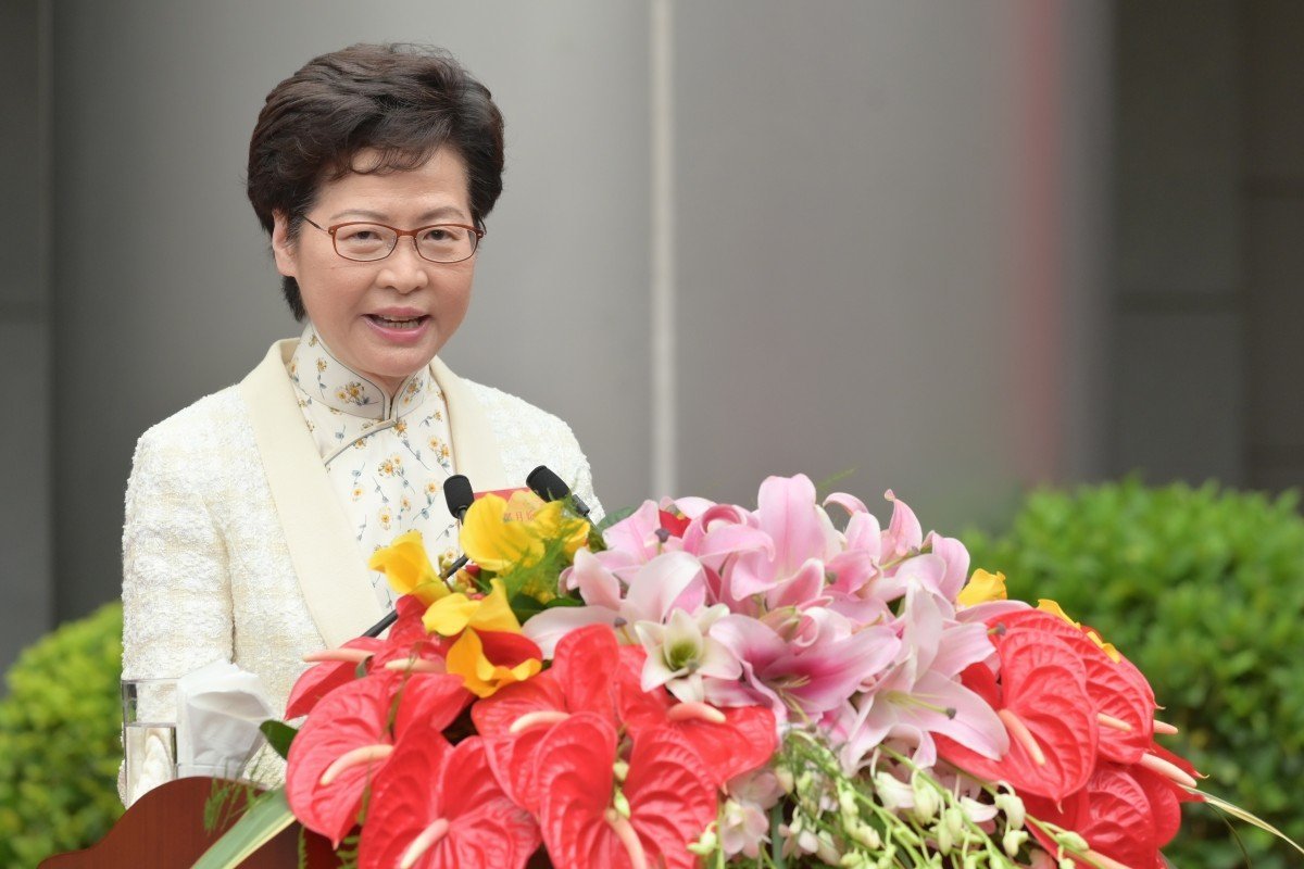 US sanctions Hong Kong leader Carrie Lam for ‘policies of suppression’