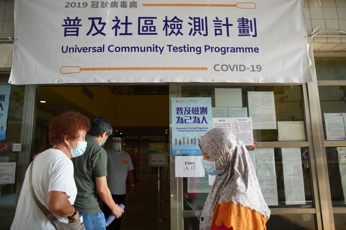 Just six Covid-19 cases in first batch of 128,000 Hongkongers tested in mass screening scheme – including four recovered patients