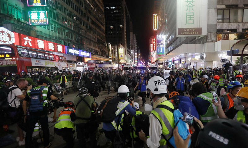 HK police redefine 'media representatives' to improve local media ecology