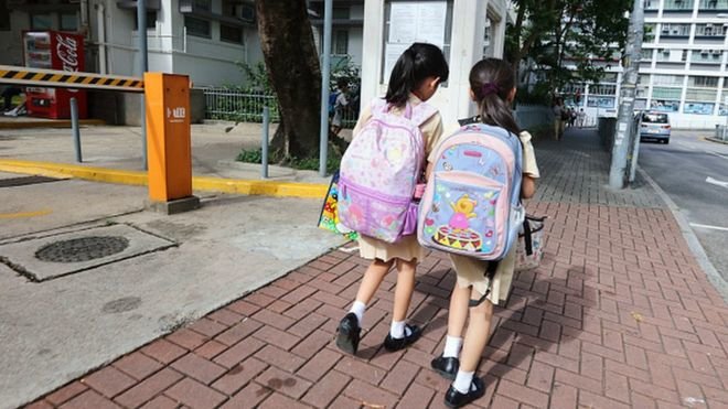 Hong Kong teacher removed for 'unlawful' lesson
