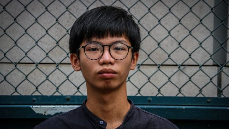 Tony Chung: Hong Kong activist detained near US embassy charged