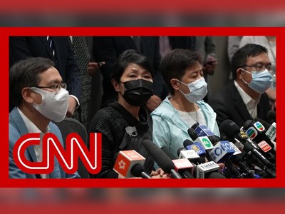 Hong Kong pro-democracy lawmakers resign en masse