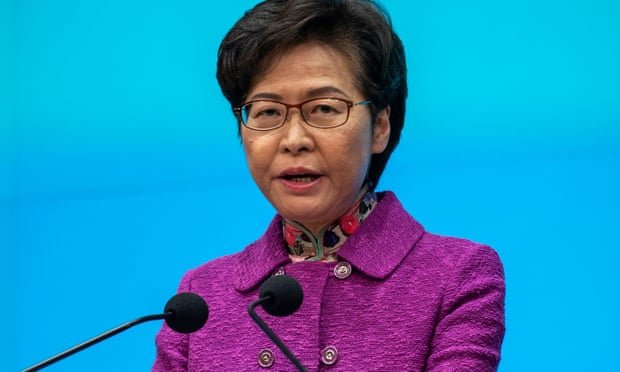 ‘Piles of cash at home’: Hong Kong leader says US sanctions mean she has no bank account