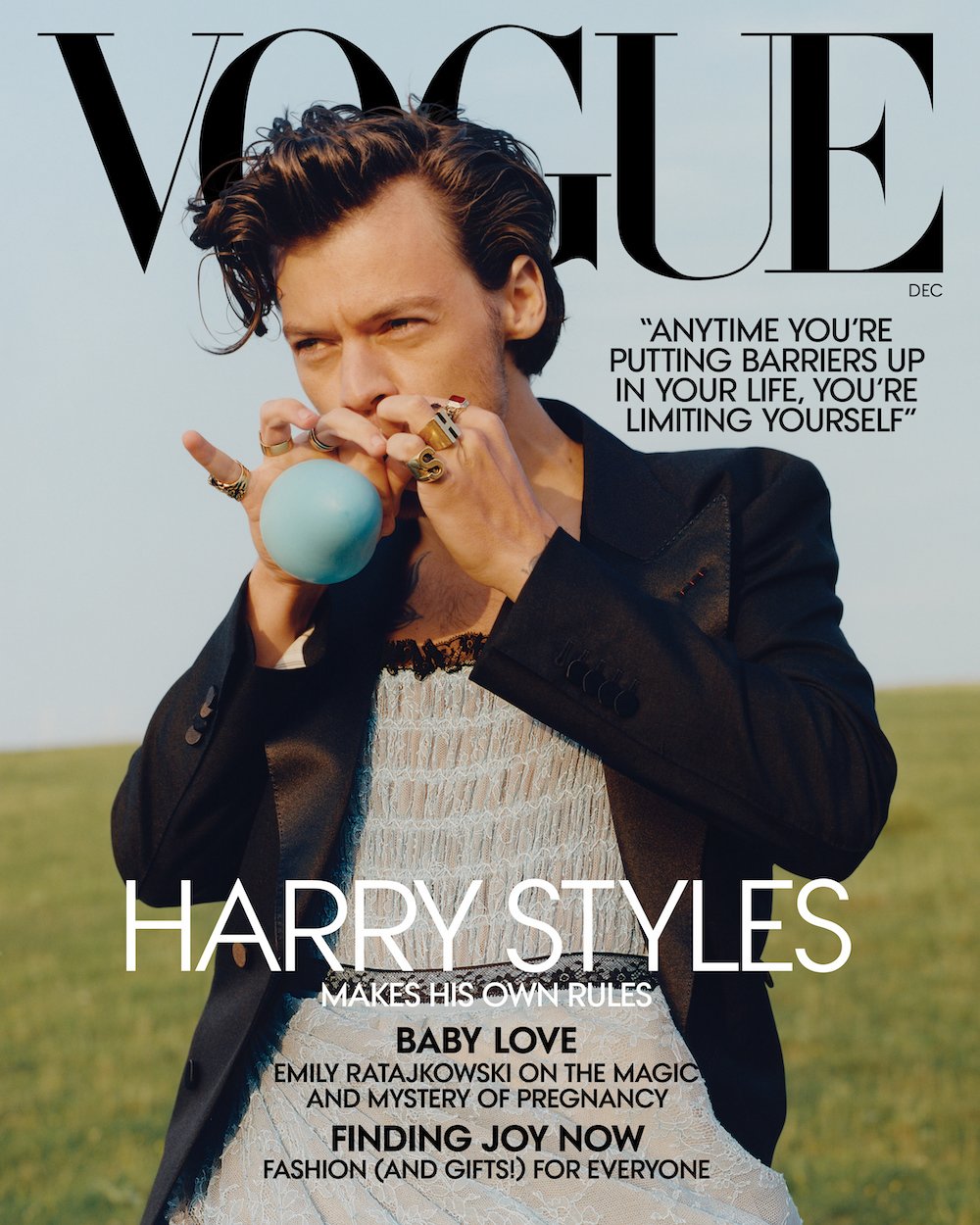 Harry Styles wore a dress on the cover of Vogue – and US right wingers lost it