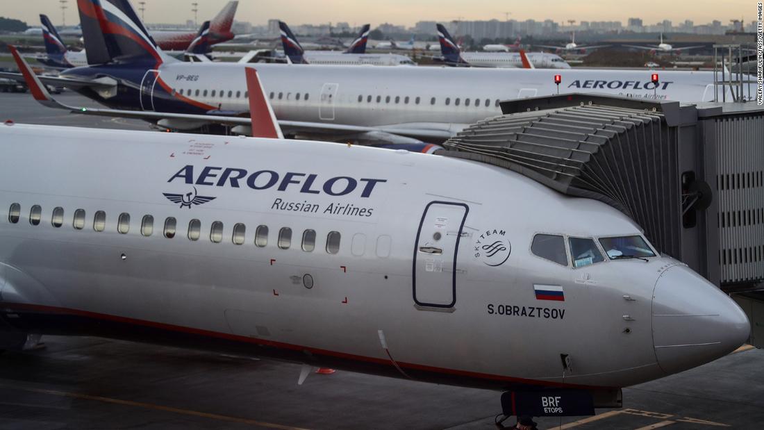 Russian airline designates plane seats for passengers who refuse to wear masks
