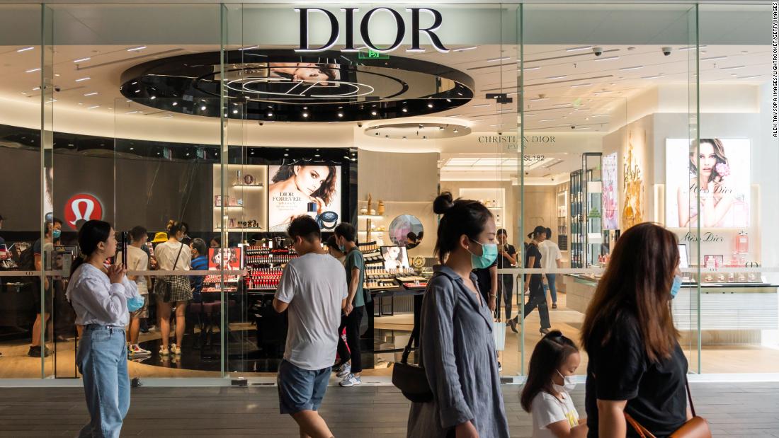 China's luxury market boomed this year, even as global sales shrank