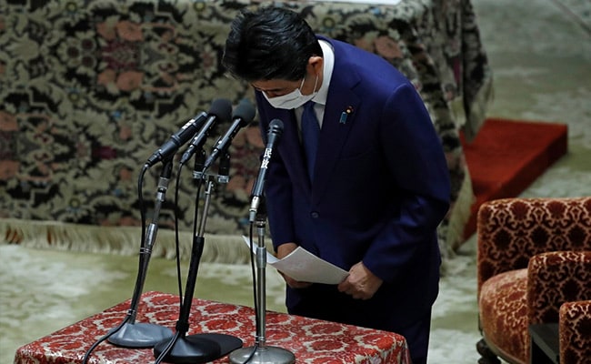 Japan Ex-PM Shinzo Abe Apologises, Corrects Parliament Statements On Funding Scandal