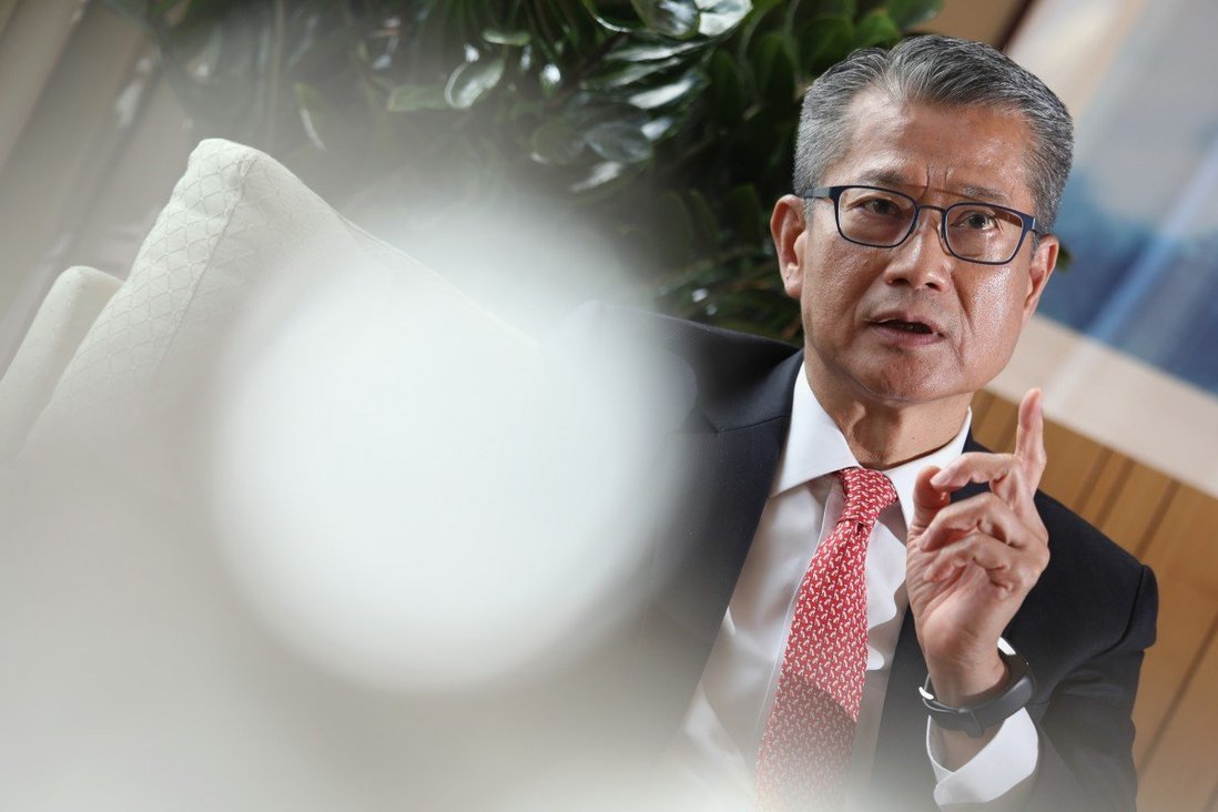 Hong Kong finance chief sounds alarm over city’s financial stability