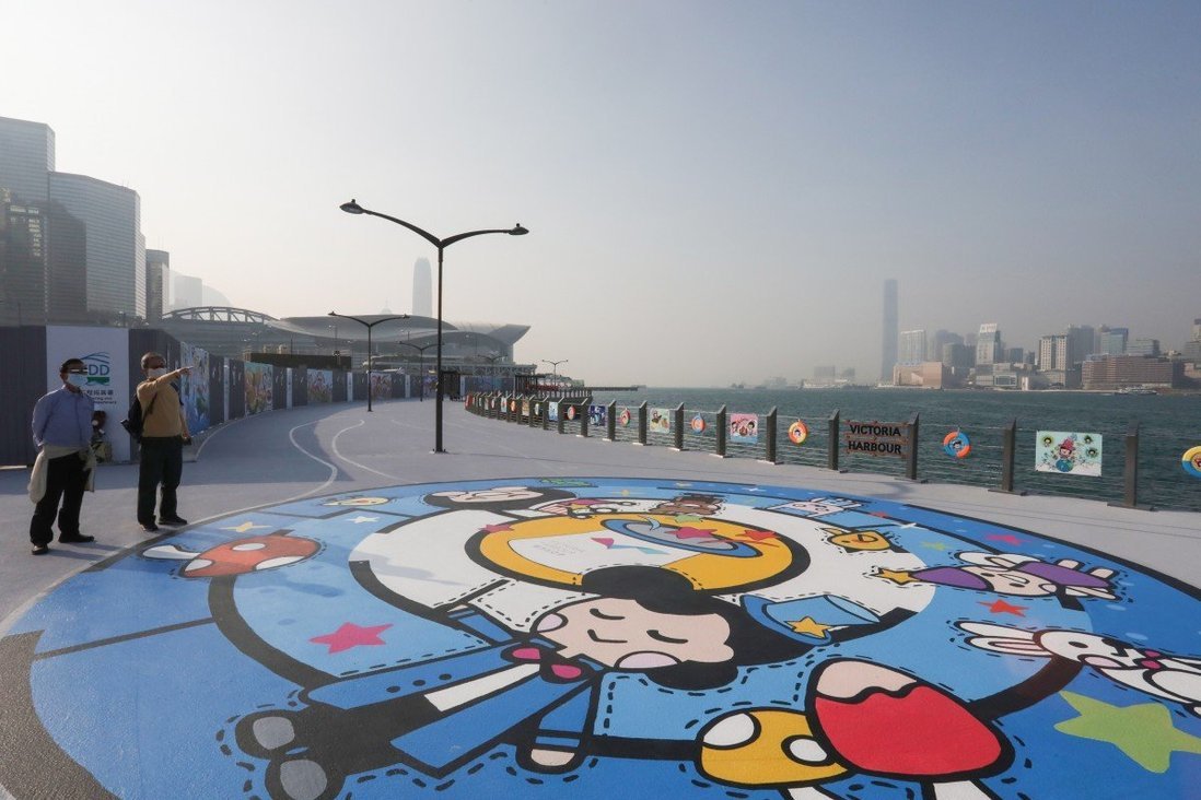Hong Kong’s first ‘barrier-free’ waterfront opens in Wan Chai