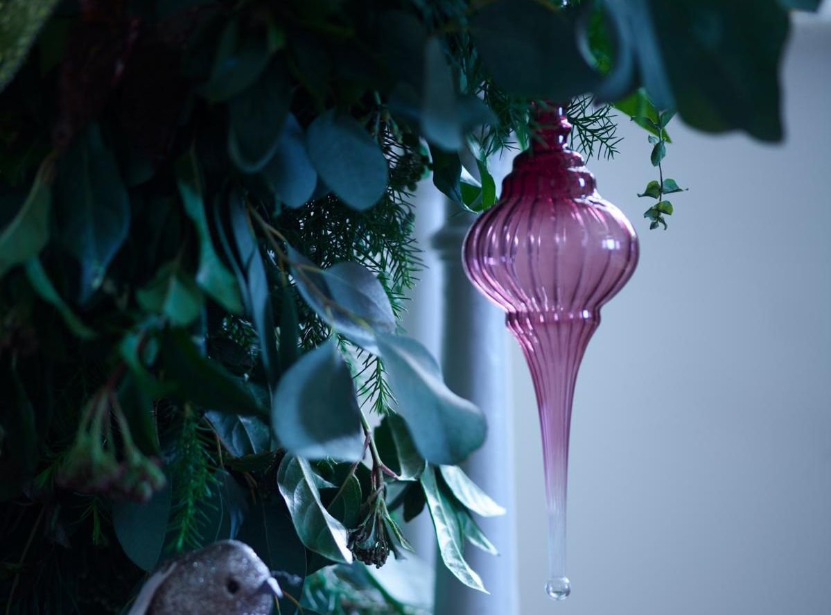 Best glass baubles - how to do a refined Christmas in style