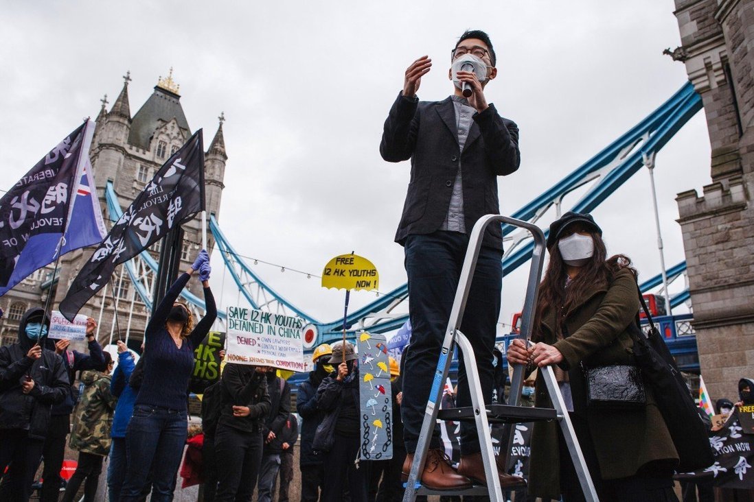 Hong Kong activist Nathan Law applies for political asylum in Britain
