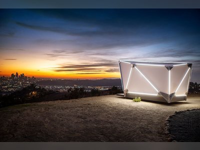 Prefab Startup Jupe Unveils a $17.5K Flat-Pack Shelter Inspired by “2001: A Space Odyssey”