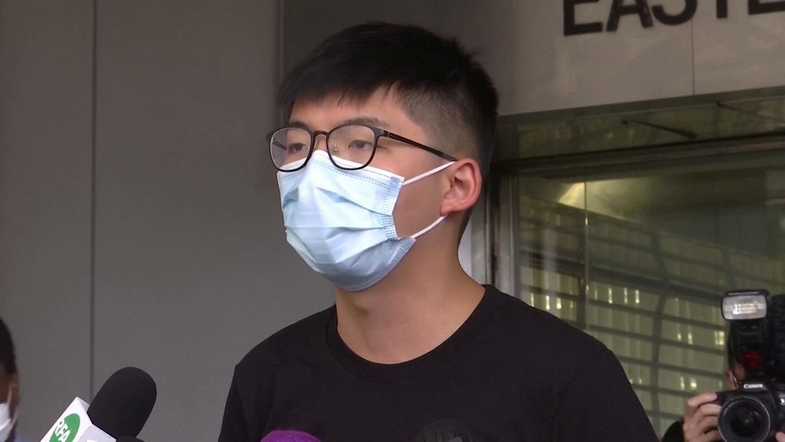 Hong Kong democracy activist Joshua Wong arrested in prison after 53 Democrats detained