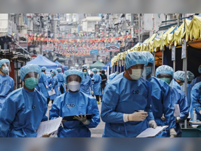 Hong Kong Locks Down 10,000 For Mandatory Covid Testing
