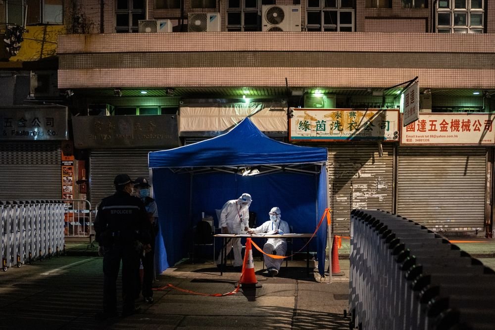 Hong Kong Lifts Second Lockdown in Kowloon for Covid Tests