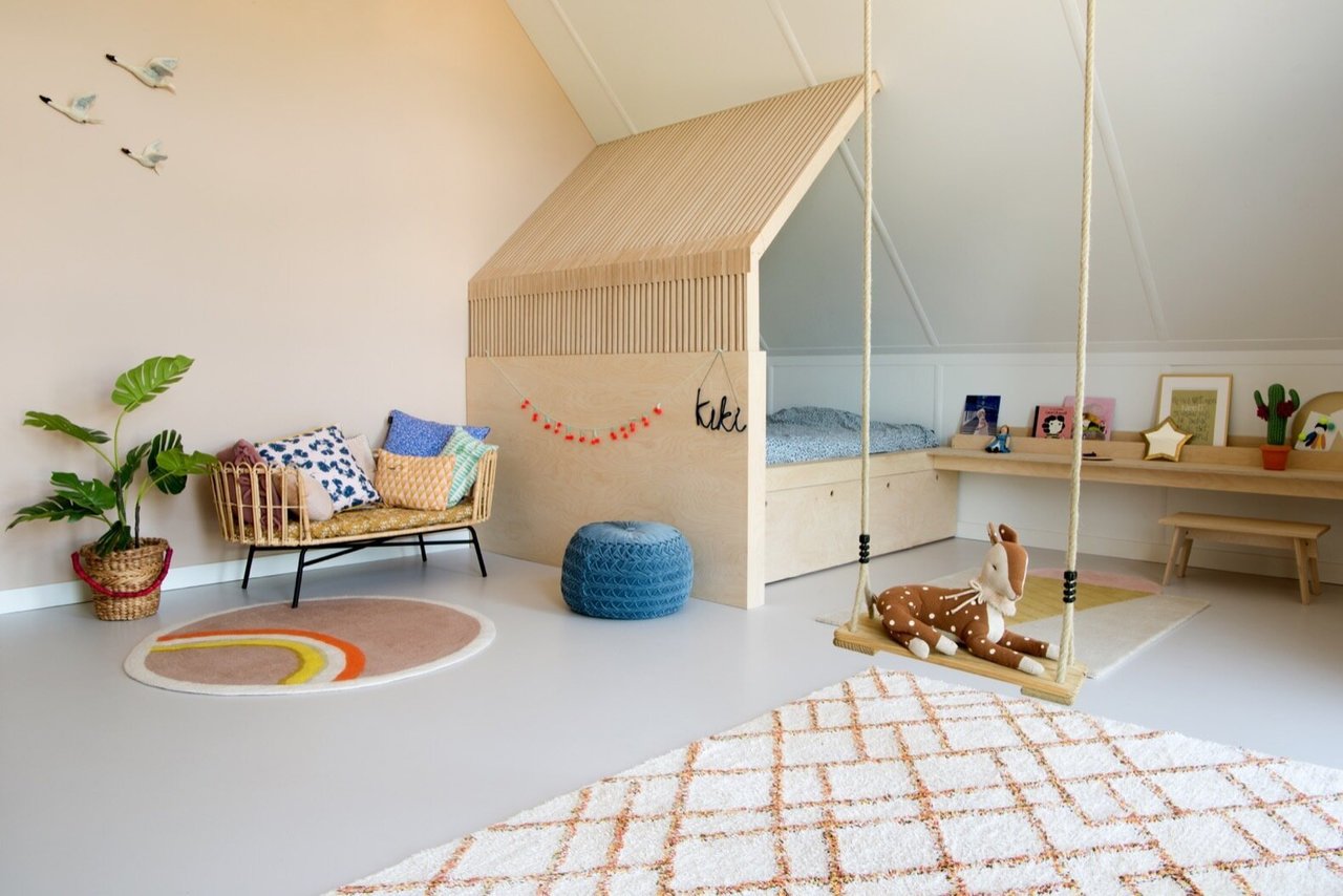 A Mom of Three Masters Chic Child-Friendly Design at Her Family’s Home in Rotterdam