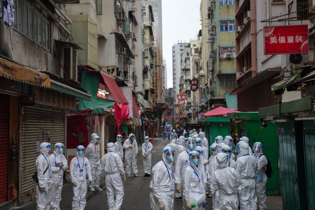 Hong Kong to lift lockdown of area early after more than 7,000 residents tested