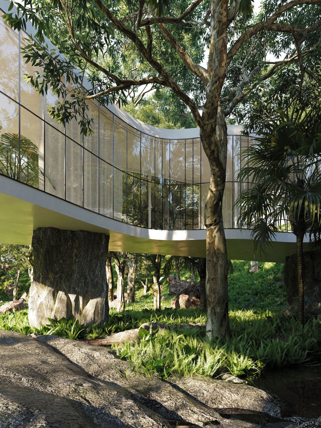 This modernist jungle home offers the escapism we need
