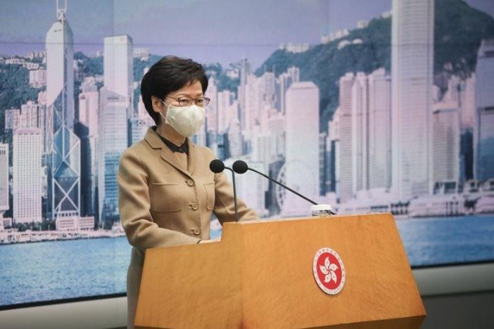 HKSAR chief executive hopes Hong Kong start afresh in new year