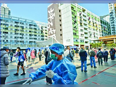 Compulsory tests on all residents of 44 blocks