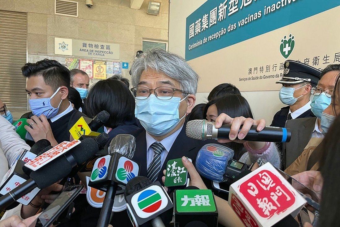 Hong Kong defends its vetting of Covid-19 vaccines as Macau gets first batch