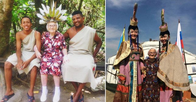 Russian grandma, 91, proves it's never too late to travel the world solo