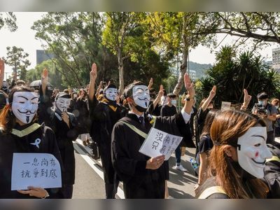 Student held under Hong Kong’s national security law over university protest