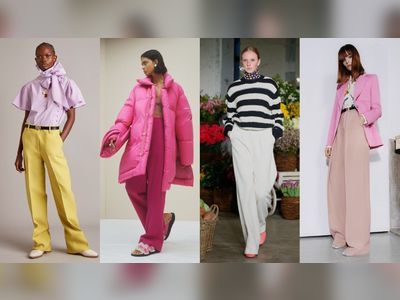 Goodbye Tight Pants? Extra-wide Pants are Trending this Spring