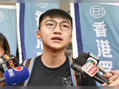 Student activist Isaac Cheng reported to have left HK for Taiwan