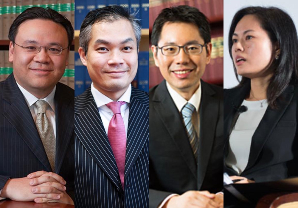 Four barristers appointed senior counsel