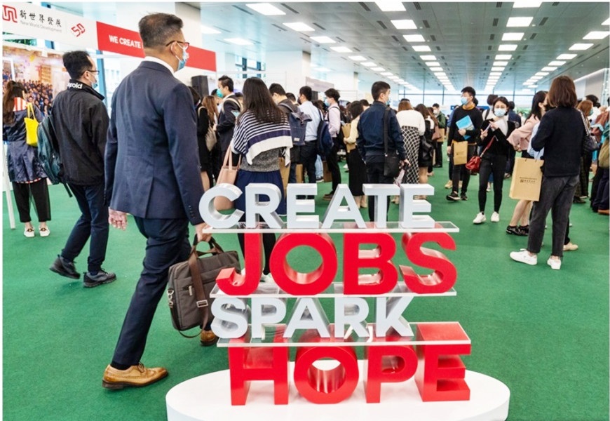 More than 10,000 registered for New World Development job fair