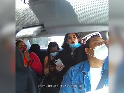 Anti-maskers in California physically assault and cough on an Uber driver