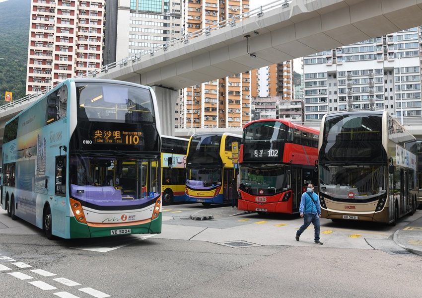 Bus fares in Hong Kong to go up as much as 12 percent after government approval