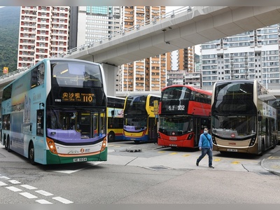 Bus fares in Hong Kong to go up as much as 12 percent after government approval