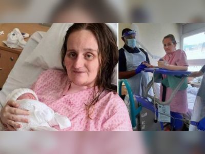 Mum, 32, gave birth while battling Covid in a coma