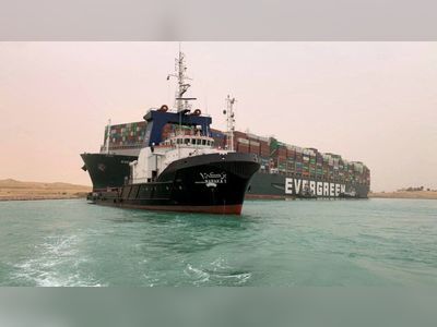 Suez blockage is holding up $9.6bn of goods a day