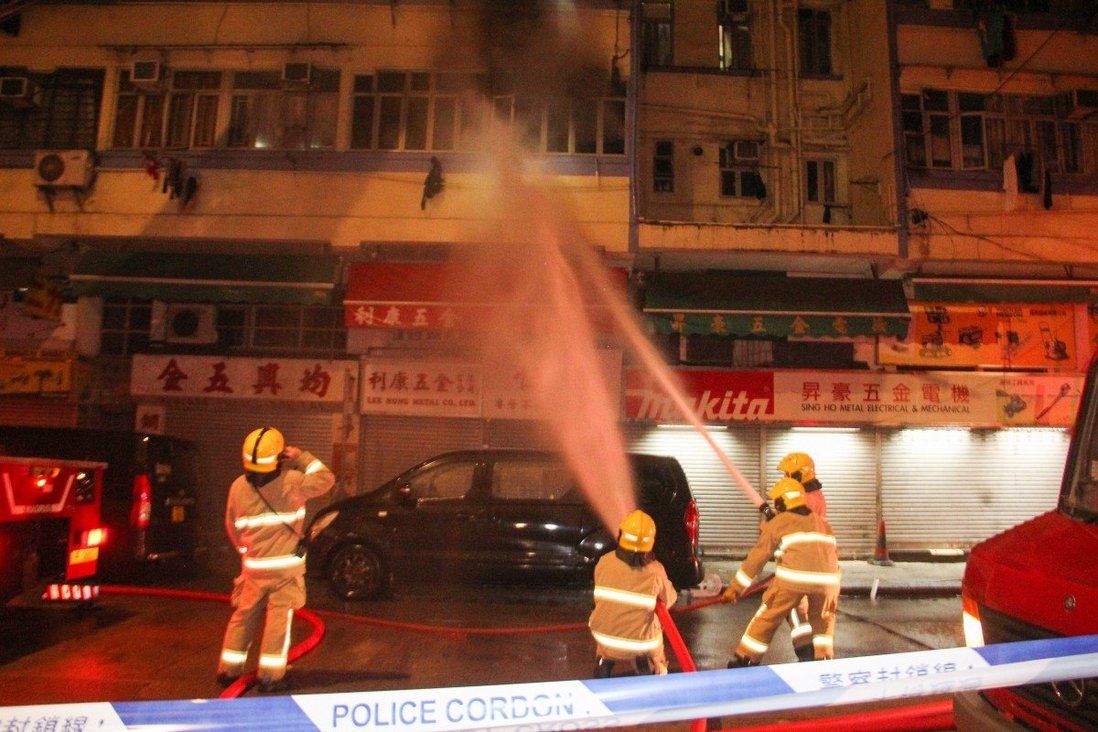 Fire at Hong Kong tenement kills one, injures 10 others, including a firefighter