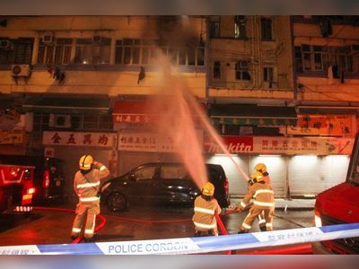 Fire at Hong Kong tenement kills one, injures 10 others, including a firefighter