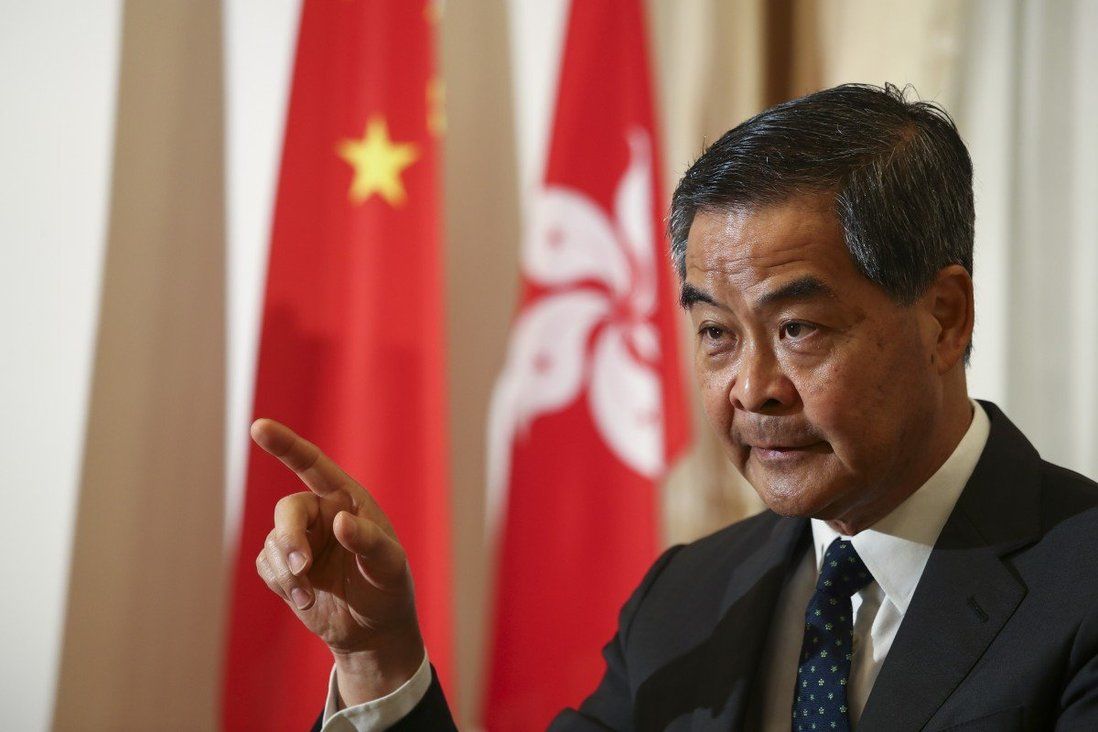 Hongkongers who challenge Beijing’s authority are separatists, says CY Leung