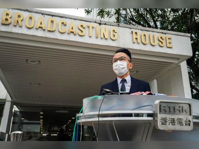 Union protest, word of resignations as new RTHK boss takes helm
