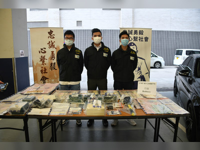 Four men nabbed for HK$16m car rob in Yau Ma Tei