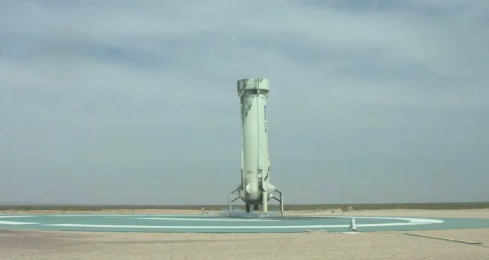 Watch: Blue Origin’s New Shepard Rocket Nails ‘Astronaut Rehearsal’ Vertical Landing Test