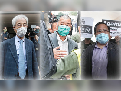 Apple Daily founder Jimmy Lai and other Hong Kong activists file appeals following sentencing ｜ Apple Daily