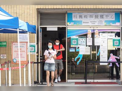 COVID-19: Hong Kong vaccine bookings double - Taipei Times
