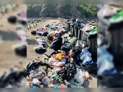 Garbage nightmare in Tung Lung Island