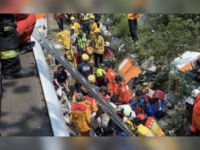 At Least 51 Dead, Several Injured After Train Derails In Taiwan