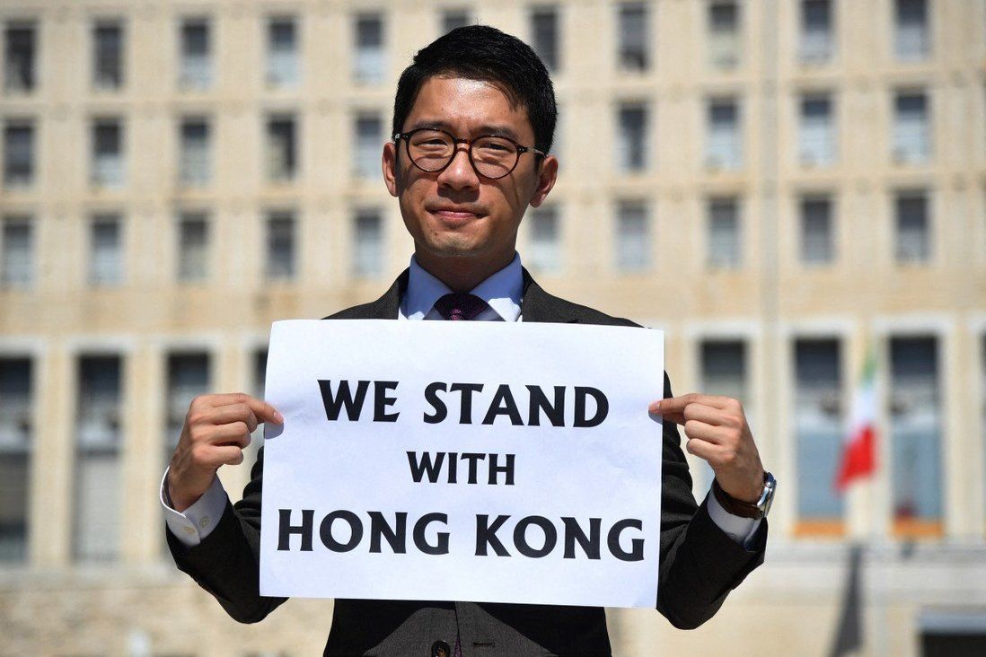 Fugitive Hong Kong activist Nathan Law granted political asylum in Britain